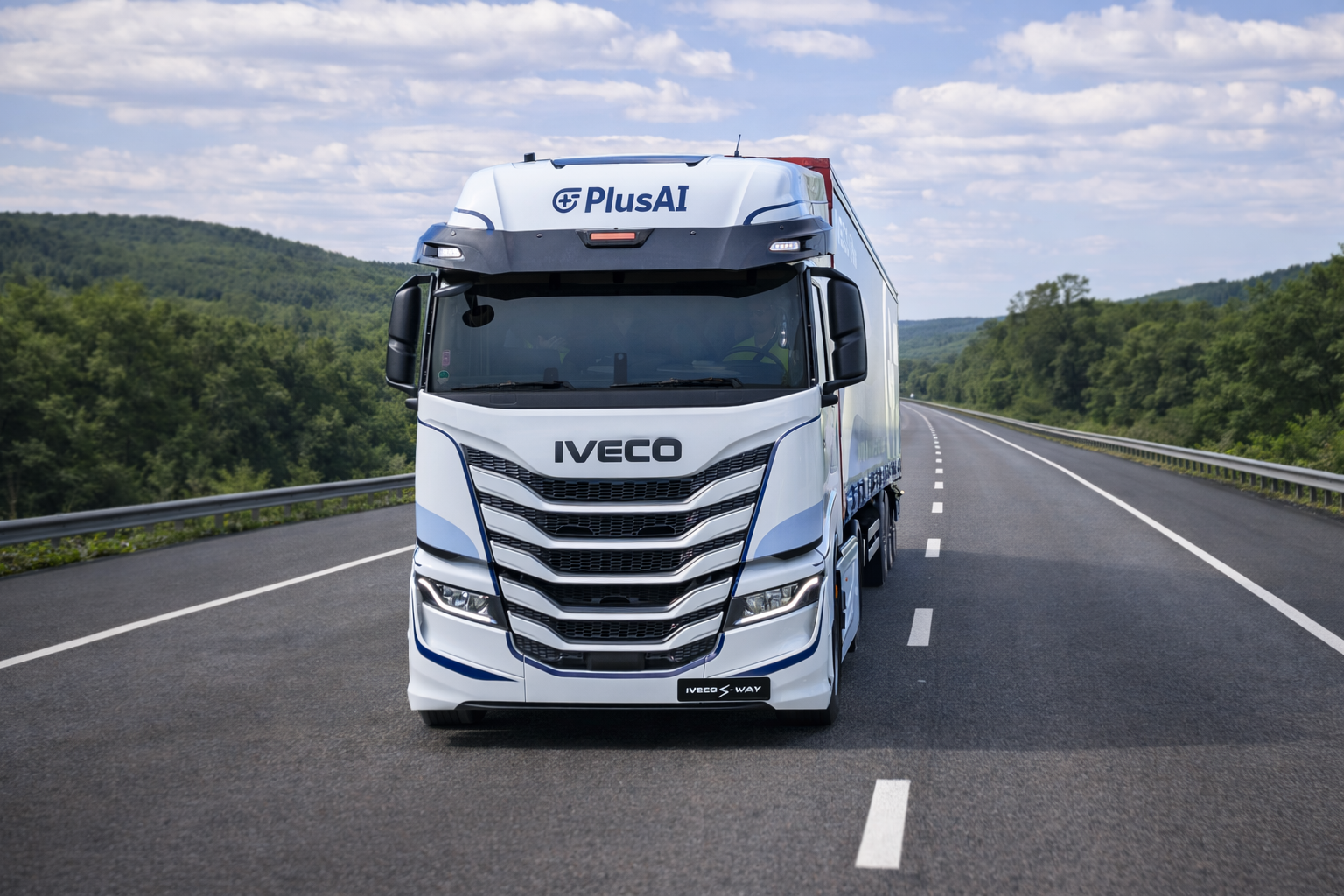 IVECO en PlusAI lanceren nieuw Level 4-programma voor autonoom rijden in Spanje.