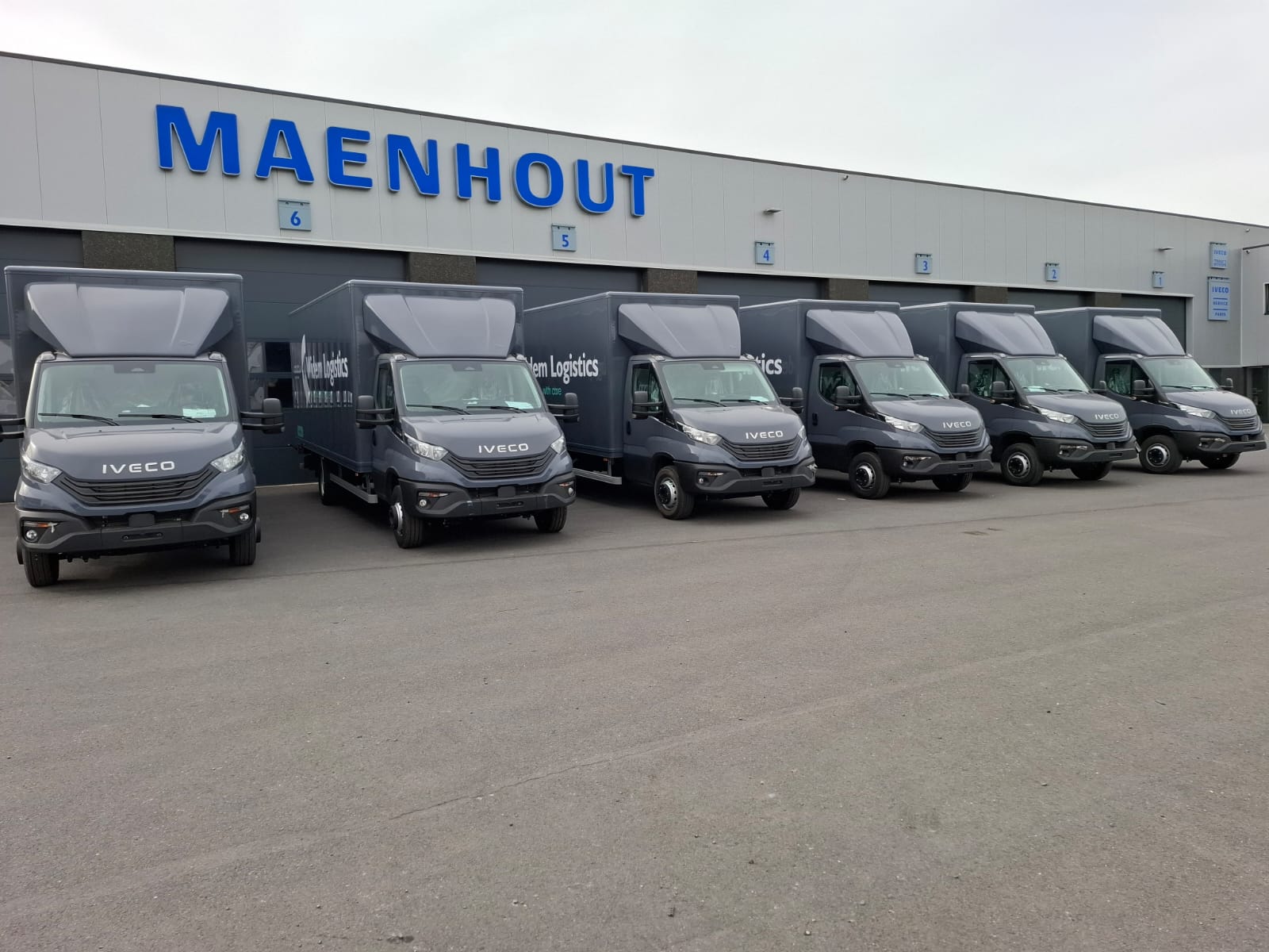 33 IVECO Daily voertuigen afgeleverd aan Widem!