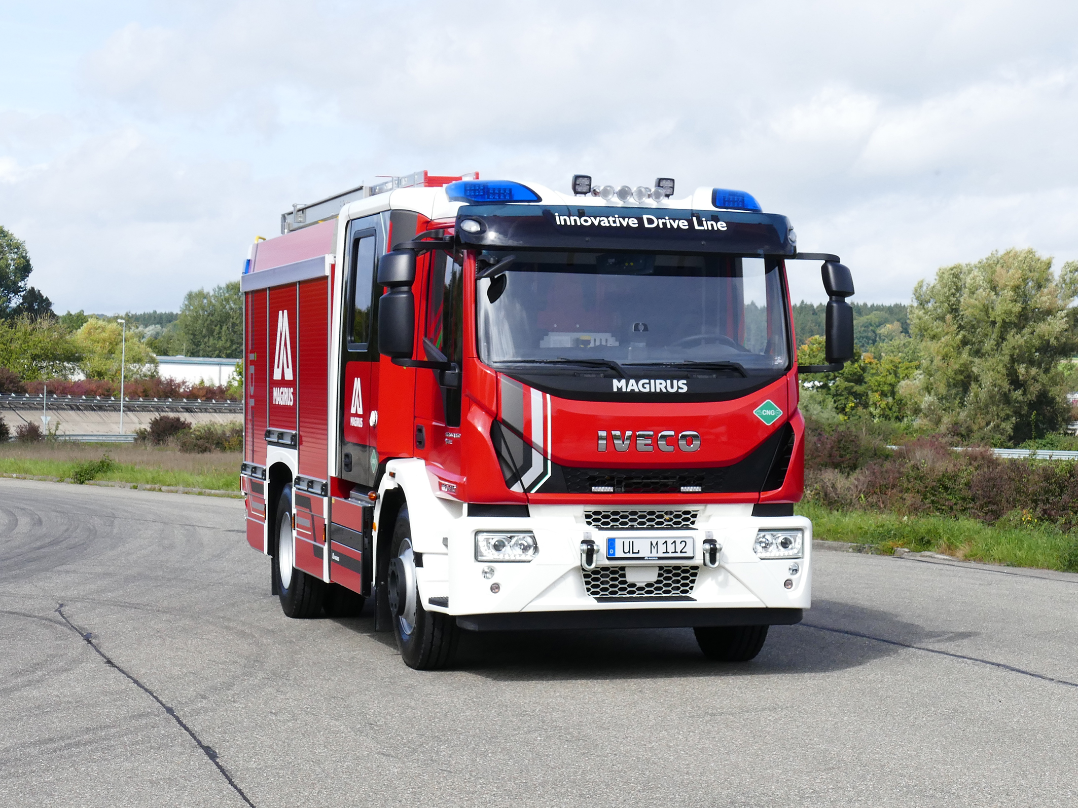 Magirus kondigt de eerste brandweerauto op CNG aan