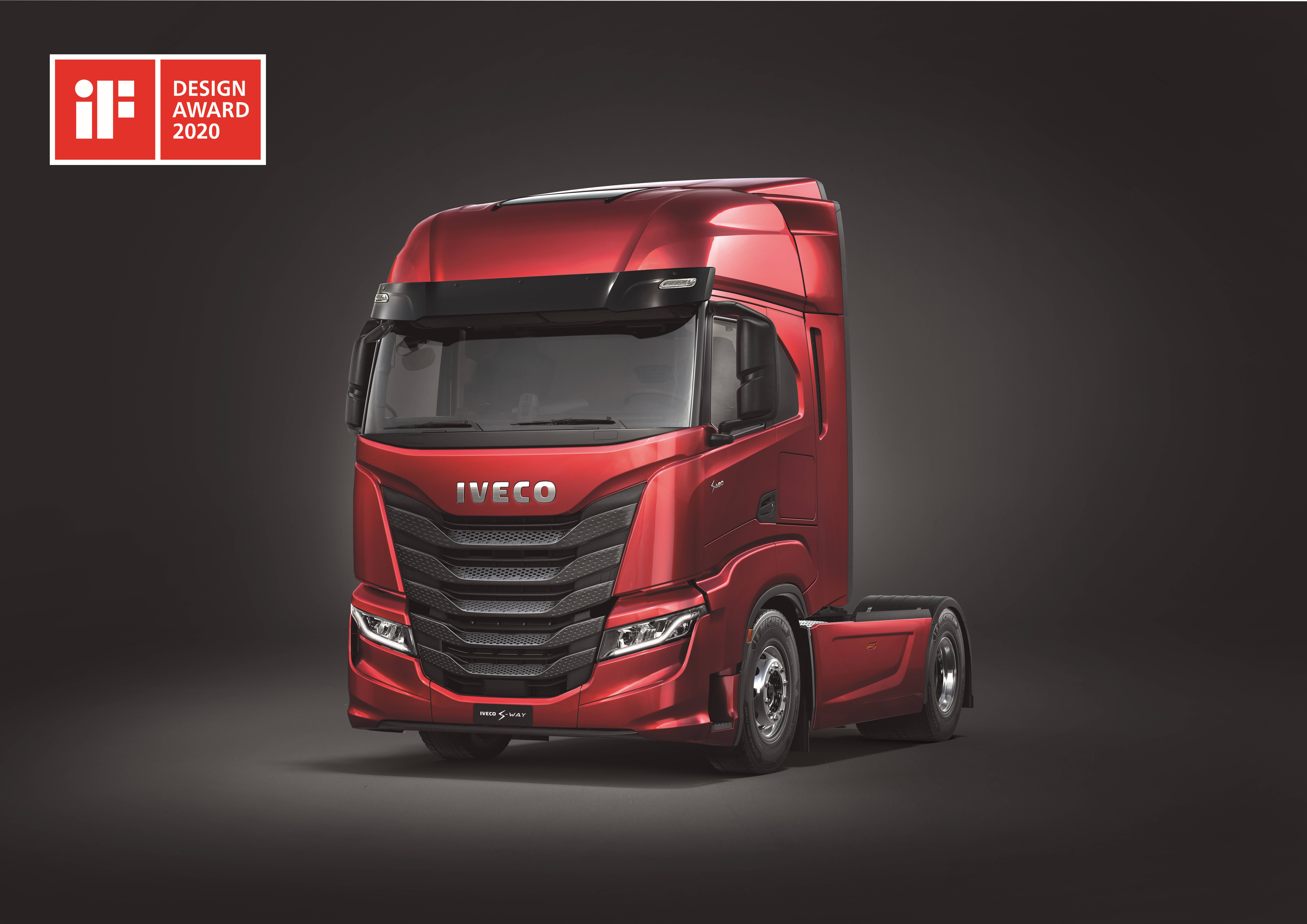 IVECO wint prestigieuze iF DESIGN AWARD 2020 voor de IVECO S-Way