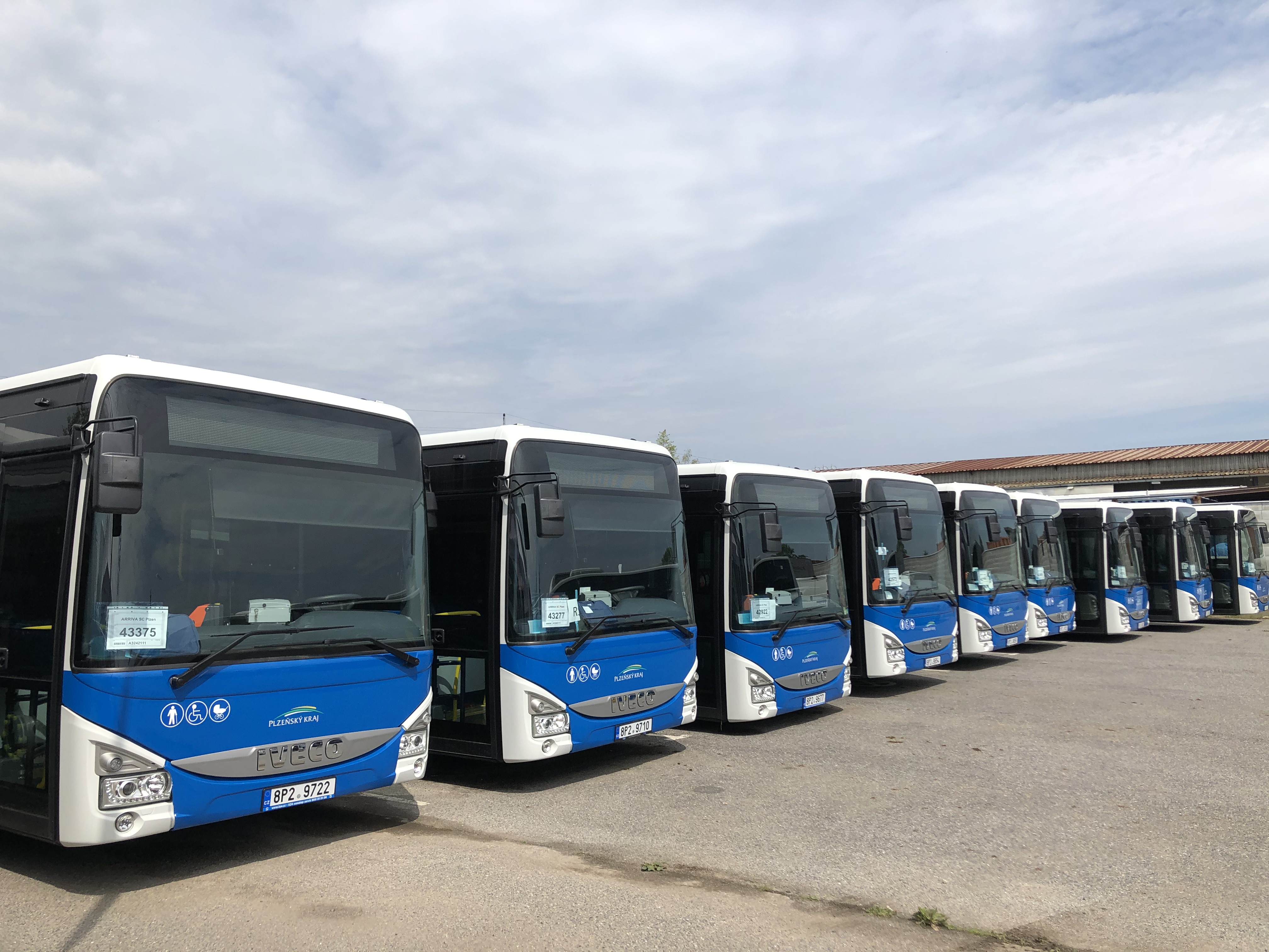 145 Nieuwe Iveco Crossway bussen voor ARRIVA in Tsjechië