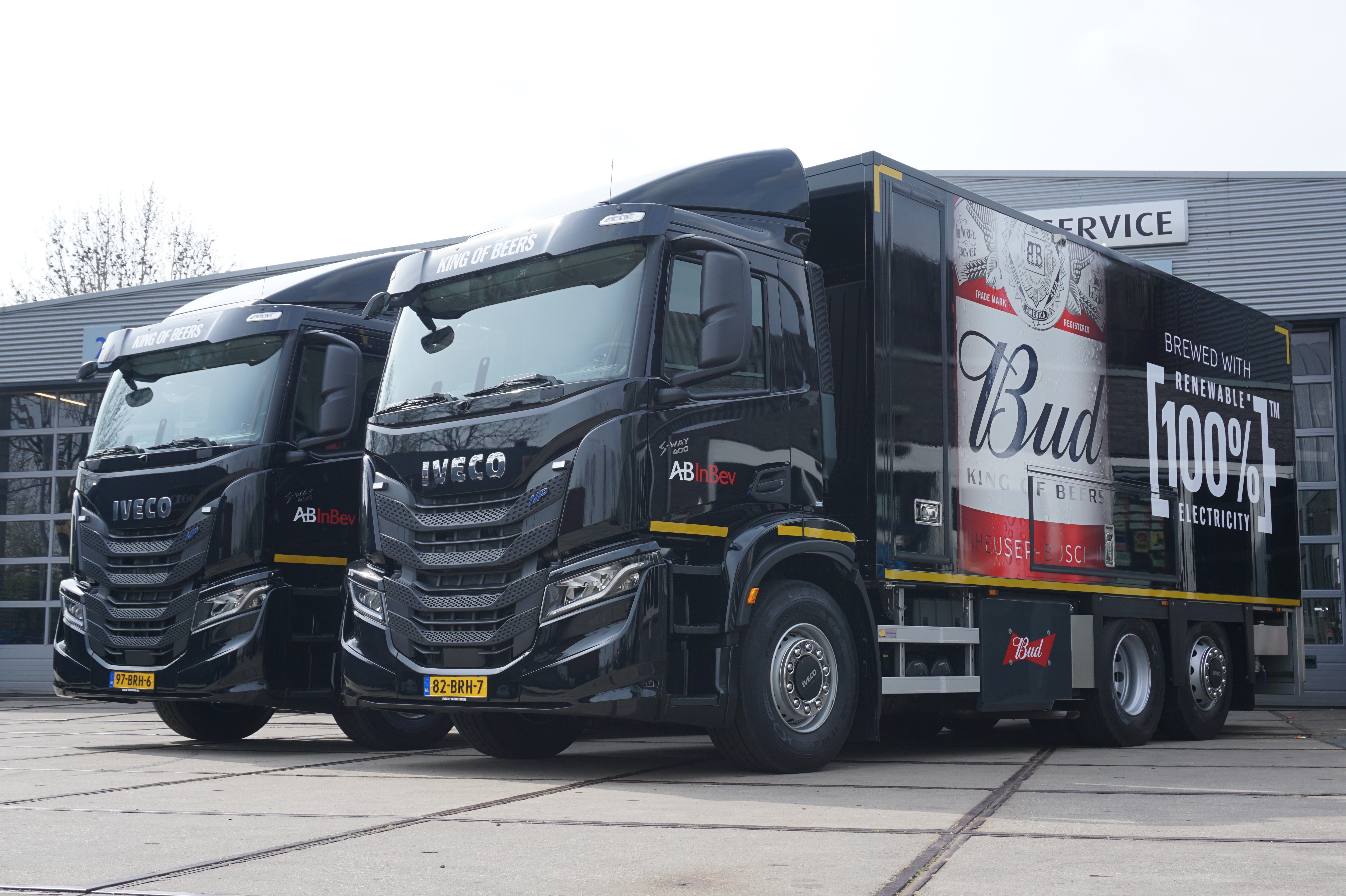 Bierbrouwerij AB InBev en IVECO werken samen aan CO₂-reductie
