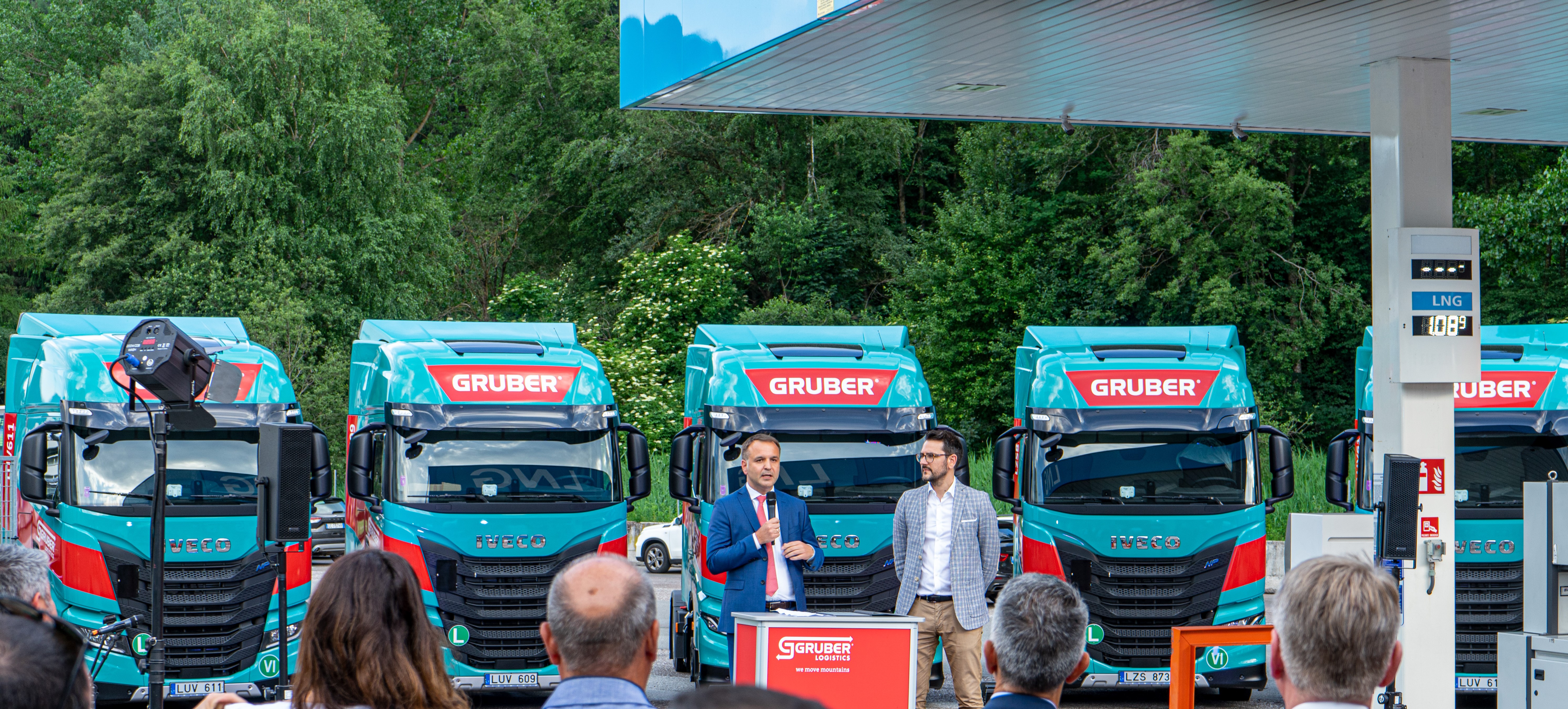 IVECO partnership met Gruber Logistics