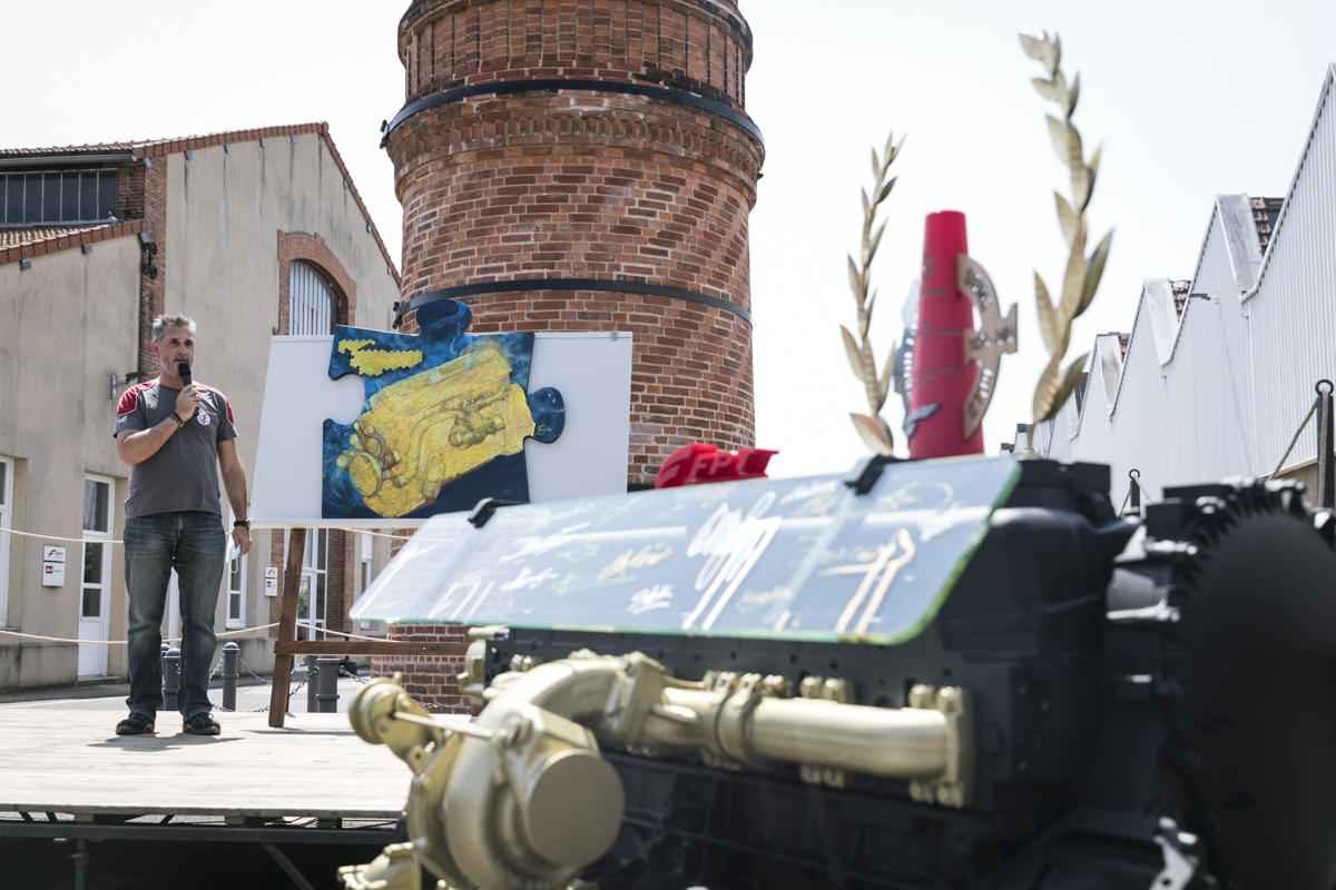 DE BOURBON-LANCY FABRIEK VAN FPT INDUSTRIAL ONTVANGT GOUDEN WCM-MEDAILLE