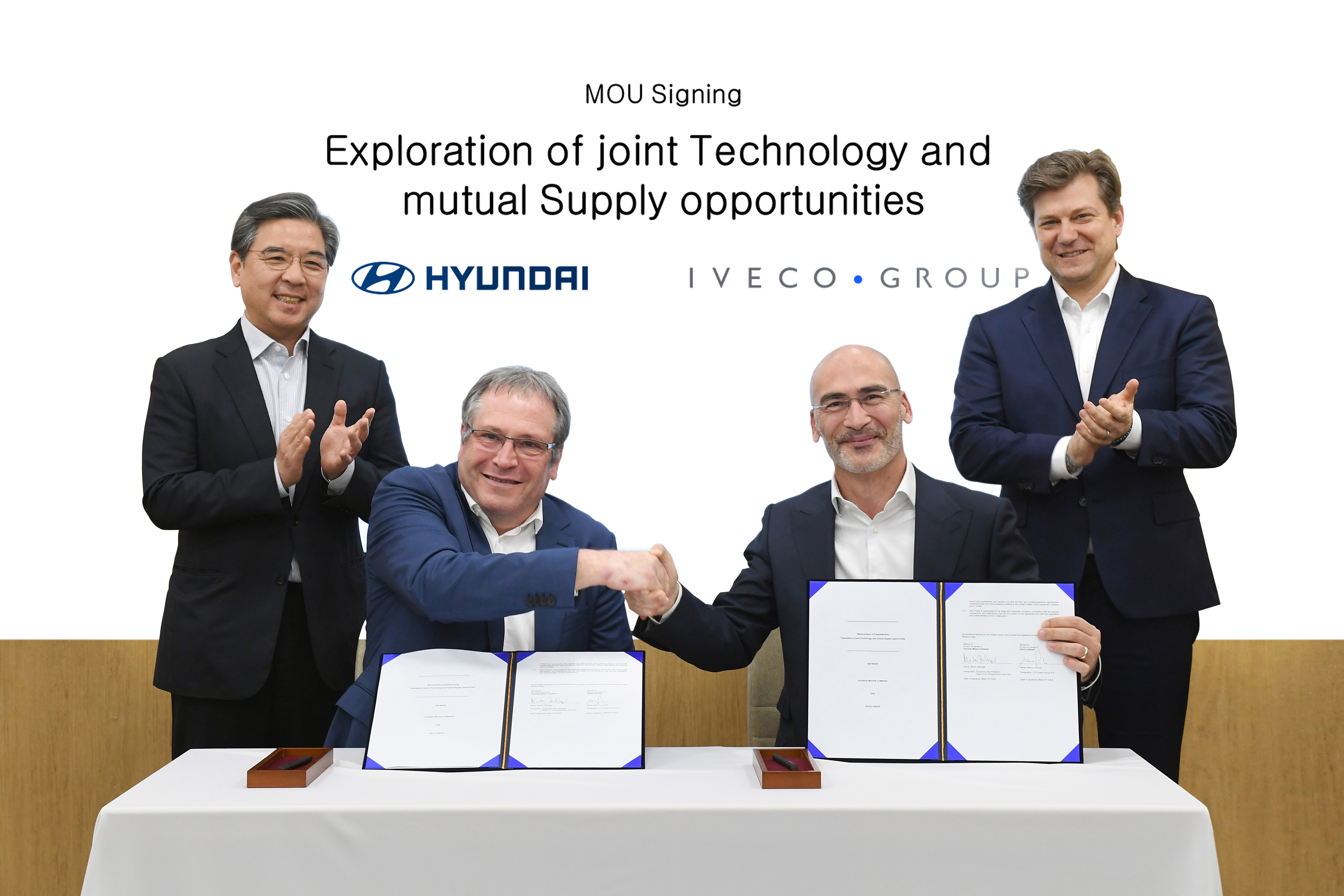 Iveco Group and Hyundai Motor Company sign Memorandum of Understanding to explore future collaboration