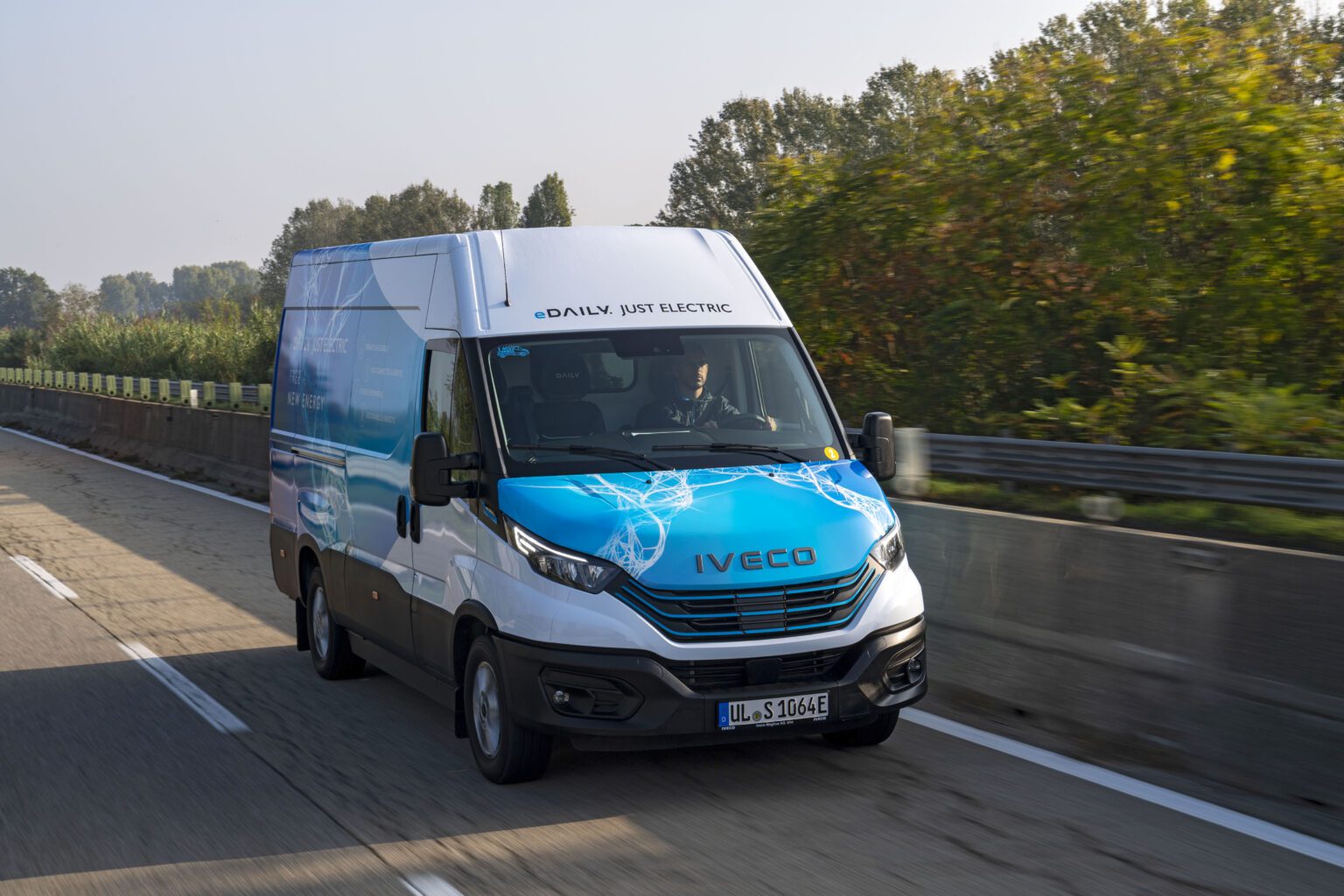 Eerste rit met nieuwe Iveco eDaily