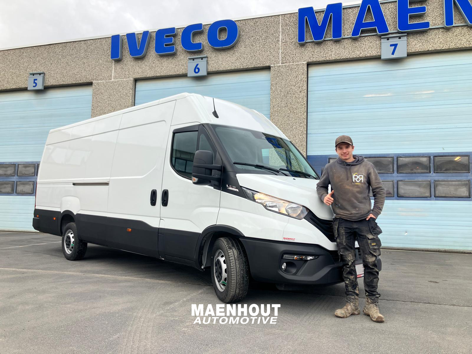 Een nieuwe IVECO Daily Gesloten Bestelwagen voor Rogeco!