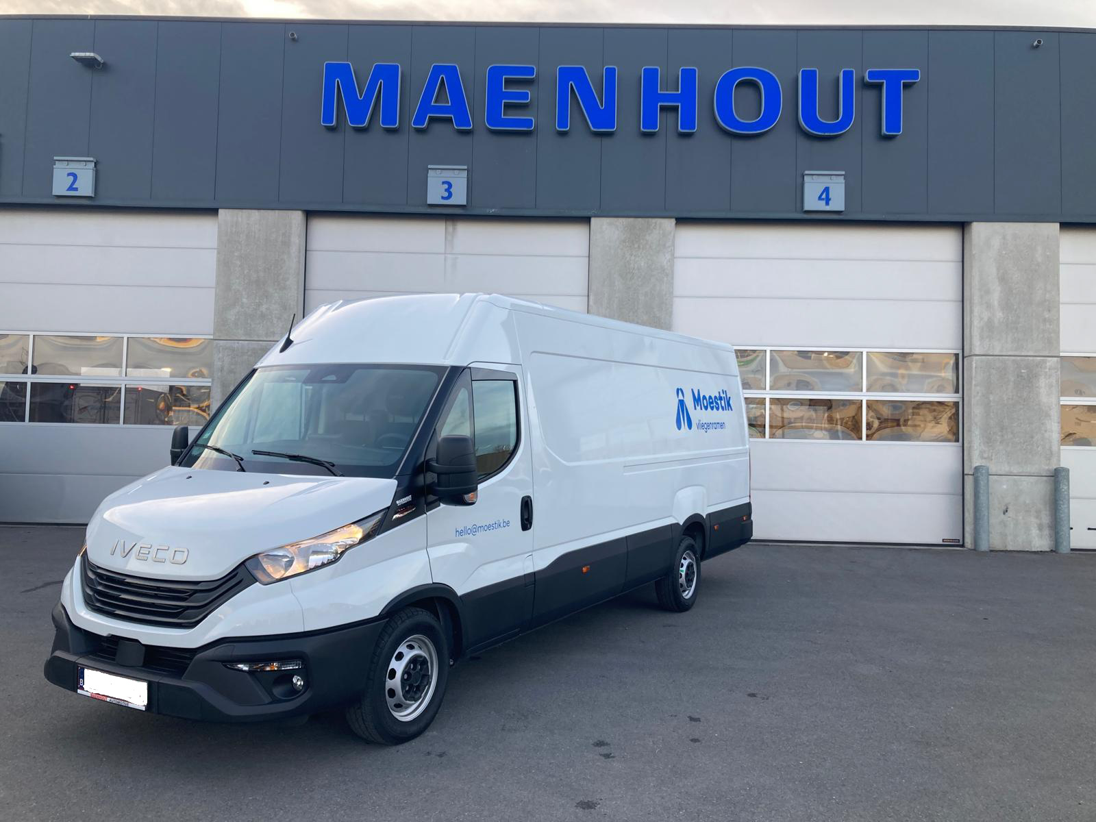 Moestik breidt het wagenpark uit met een nieuwe IVECO Daily!