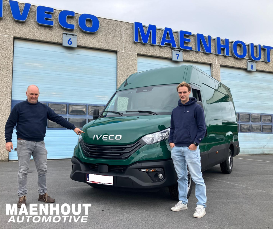 Een groene Daily voor Elektro De Vrient!