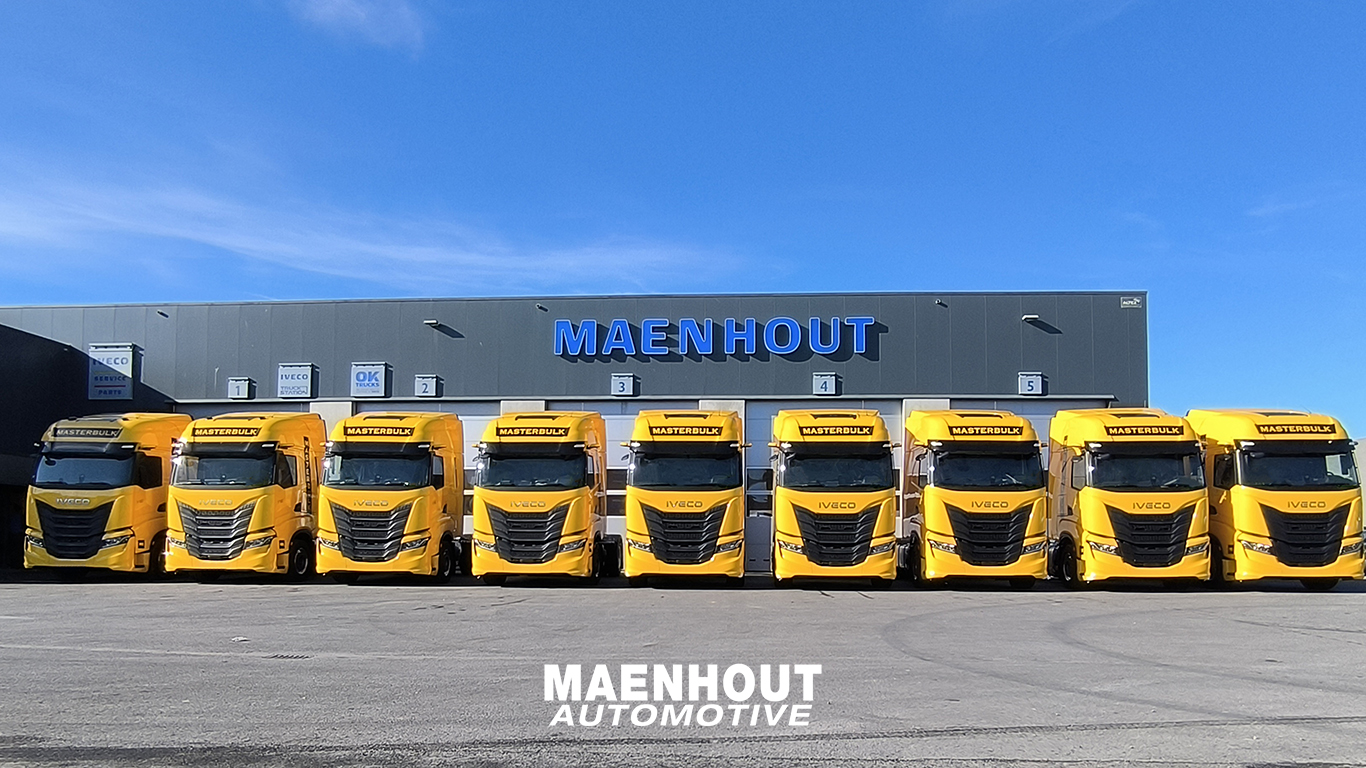 Vertrouwen in beweging: 15 nieuwe IVECO S-Ways voor Masterbulk NV!