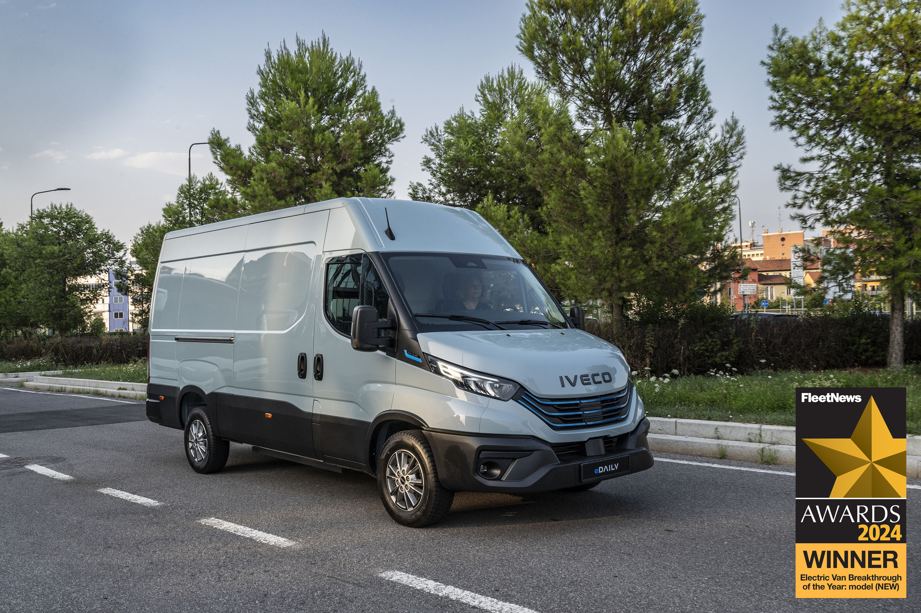 Vooruitstrevende IVECO eDaily wint 'Electric Van Breakthrough of the Year' Award
