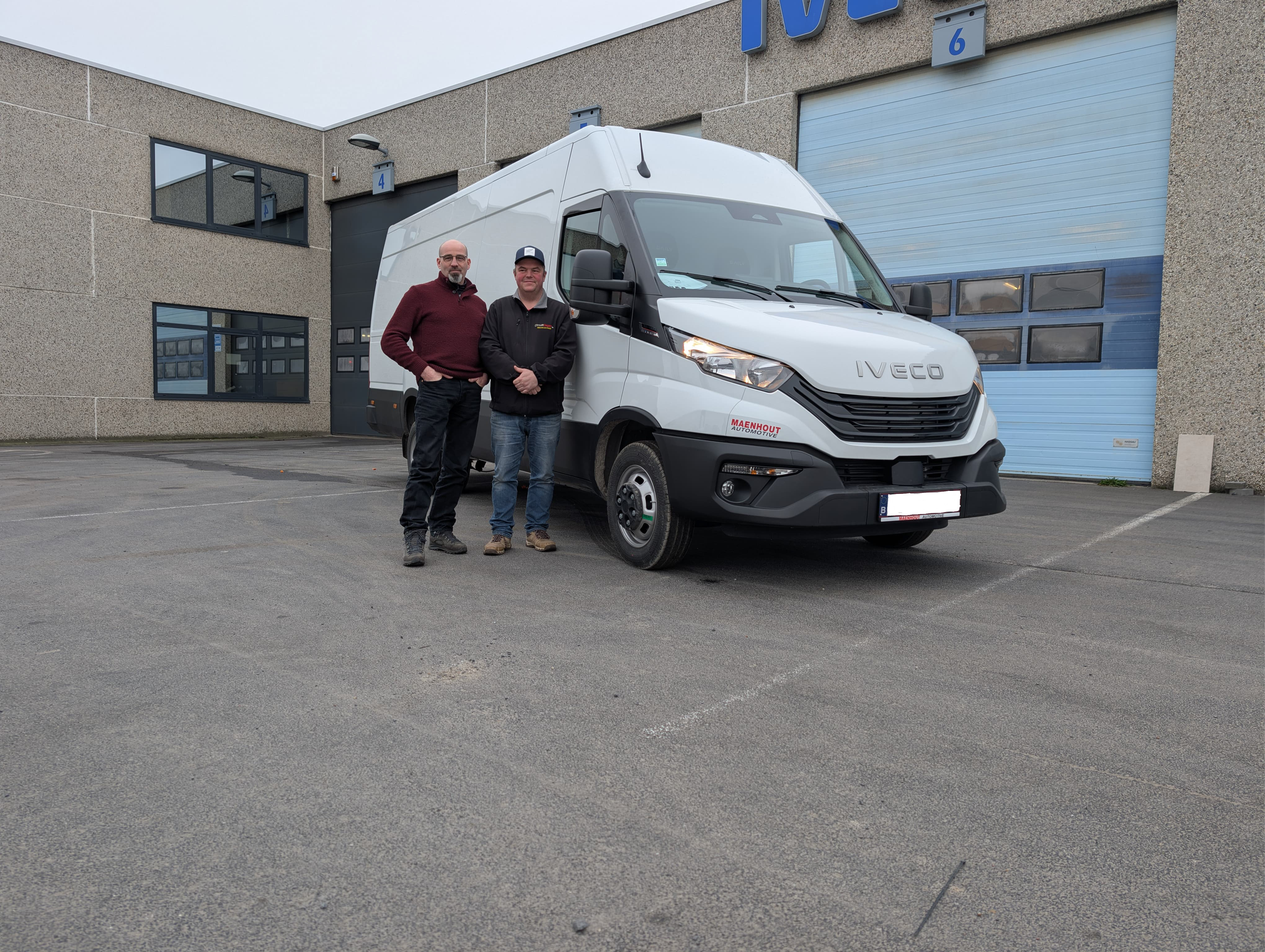 Frank Lameir Fotolaswerken uit Essen kiest voor een nieuwe IVECO Daily!