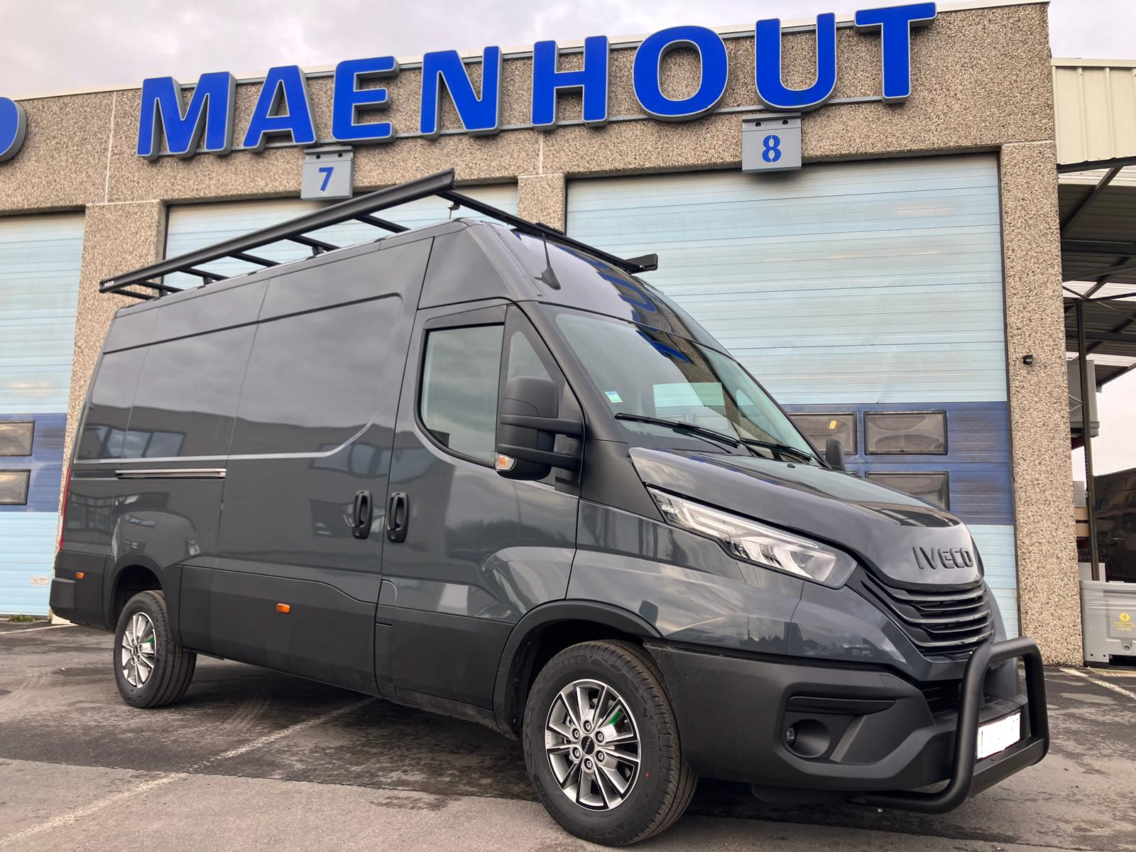 Nieuwe aanwinst voor Callewood: Een op maat gemaakte IVECO Daily