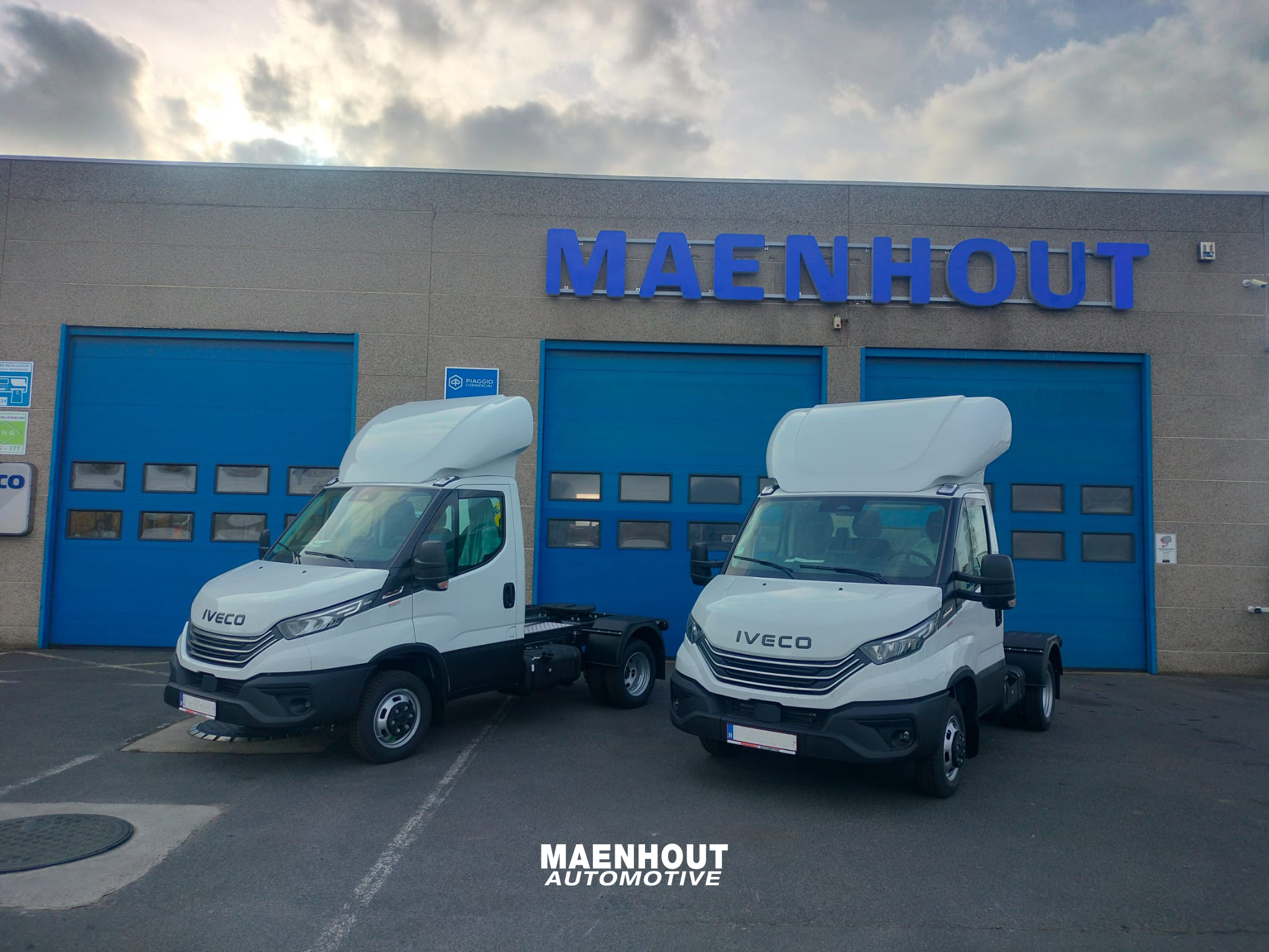 Twee IVECO Daily's BE-Combi voor Belcotex!