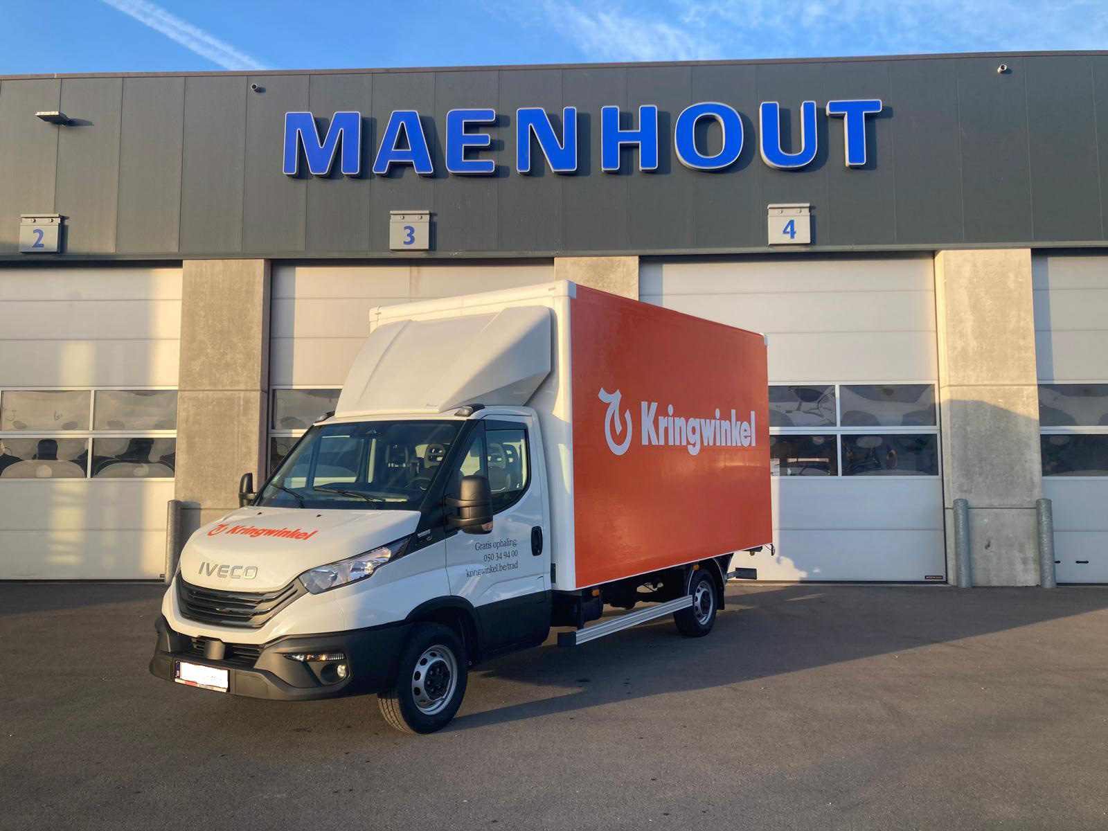 Kringwinkel t'Rad kiest voor een IVECO Daily met laadbak!