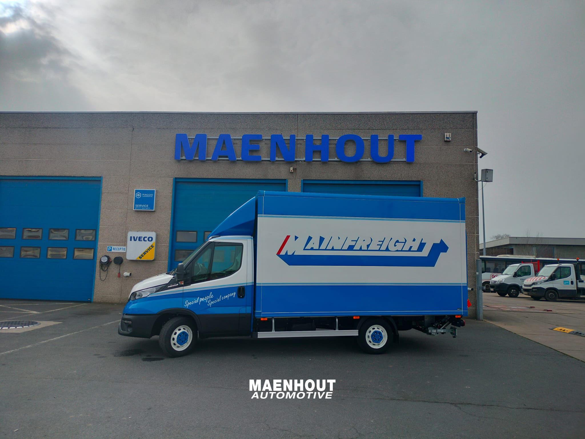 Nieuwe IVECO Daily voor Mainfreight!