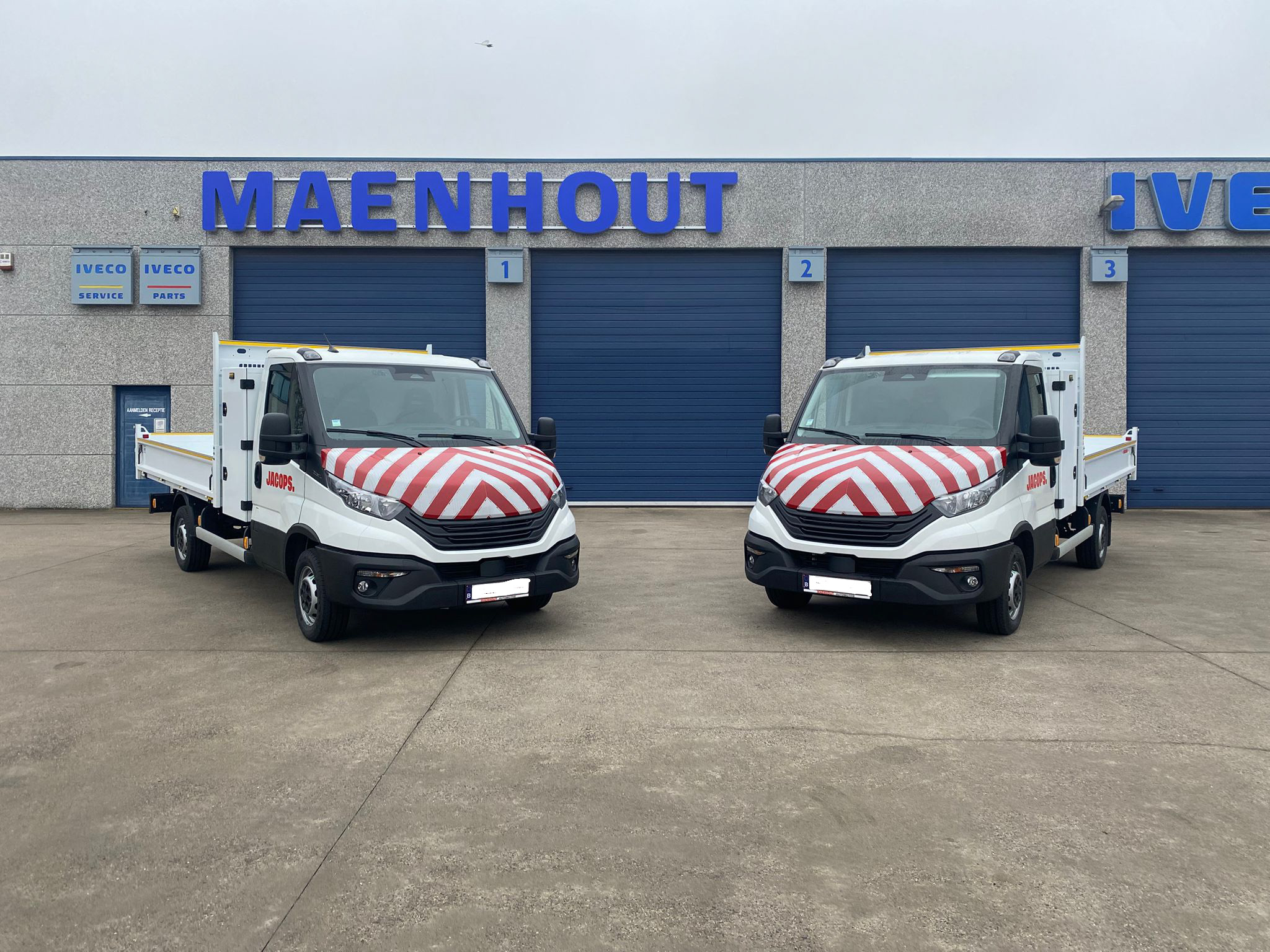 Nieuwe IVECO Daily Chassis-Cabine voor Jacops NV!